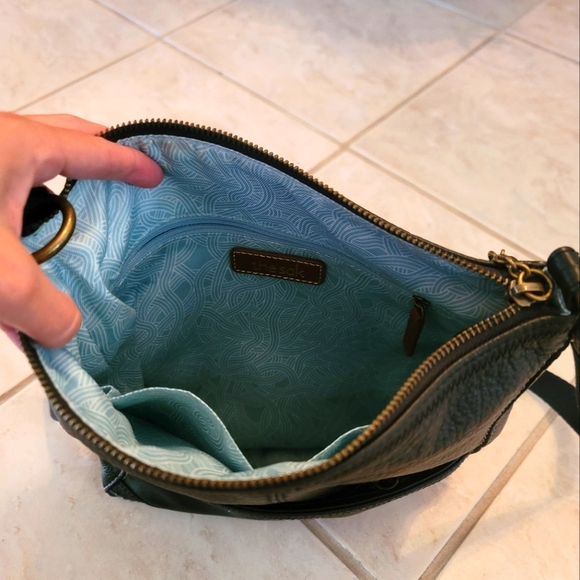 The Sak Womens Iris Crossbody, Leather Casual Purse With Adjustable Strap - Picture 7 of 9